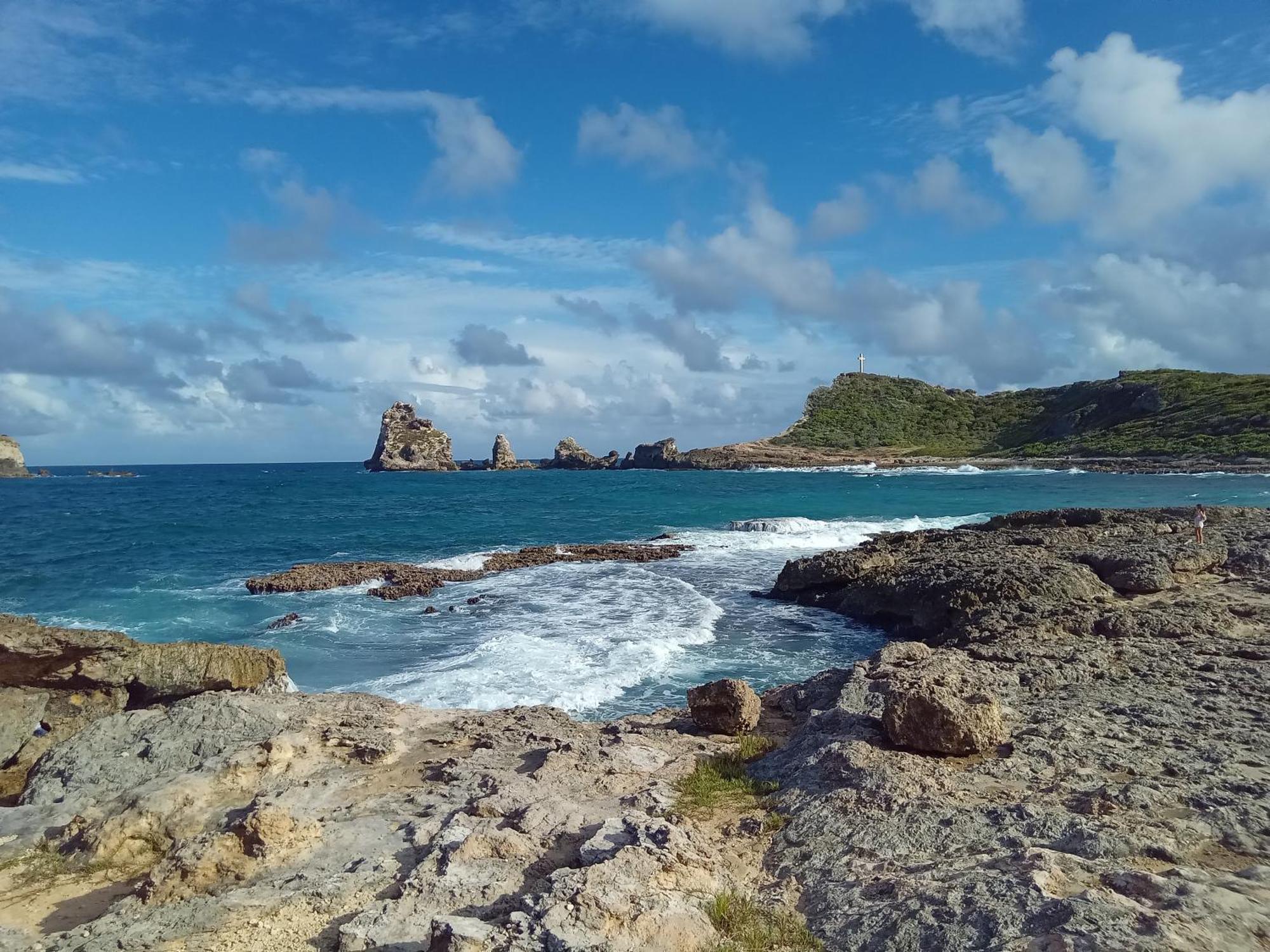 Appartamento Les Pieds Dans L'Eau Chez Syl Le Moule Esterno foto